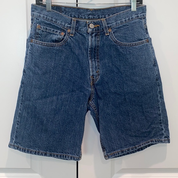 90’s Levis 551 Relaxed Fit Denim Shorts by Levis main image 1